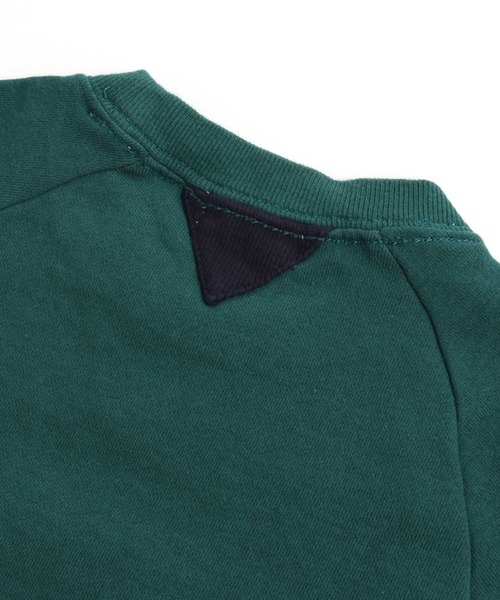 RAGMART（ラグマート）の「カレッジロゴトレーナー（Tシャツ/カットソー・キッズ・グリーン/ネイビー・100cm/130cm/120cm/110cm）」の8枚目の写真