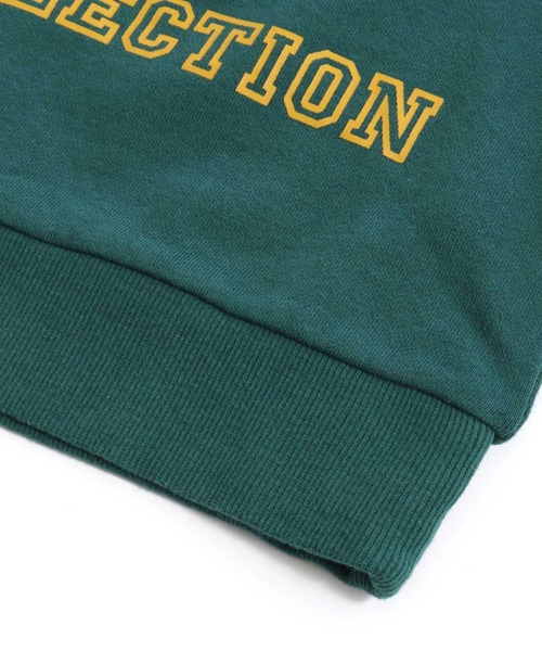 RAGMART（ラグマート）の「カレッジロゴトレーナー（Tシャツ/カットソー・キッズ・グリーン/ネイビー・100cm/130cm/120cm/110cm）」の9枚目の写真