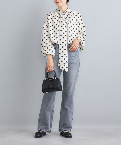 SHIPS(シップス)の「【SHIPS別注】upper hights: H-RISE BIRKIN(その他パンツ・レディース・ブラック/ブルー・SMALL/MEDIUM)」の19枚目の写真