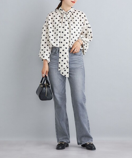 SHIPS(シップス)の「【SHIPS別注】upper hights: H-RISE BIRKIN(その他パンツ・レディース・ブラック/ブルー・SMALL/MEDIUM)」の21枚目の写真