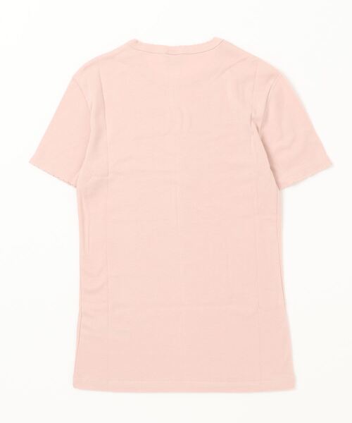 PETIT BATEAU（プチバトー）の「ポワンココット半袖Ｔシャツ（Tシャツ/カットソー・レディース・ピンク・SMALL/MEDIUM/LARGE/X-SMALL/XX-SMALL）」の4枚目の写真