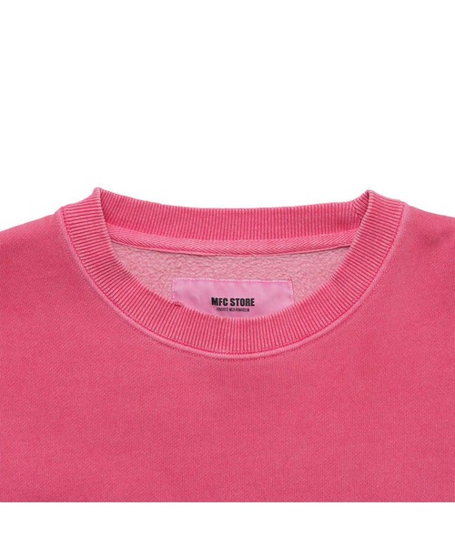 MFC STORE（エムエフシーストア）の「MFC STORE NEON PIGMENT CREWNECK（スウェット・メンズ・オレンジ/ピンク/グレー/グリーン・XL/XXL/L/M）」の13枚目の写真