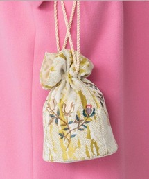 Casselini | Casselini(キャセリーニ)ジャガード刺繍バッグ(ショルダーバッグ)
