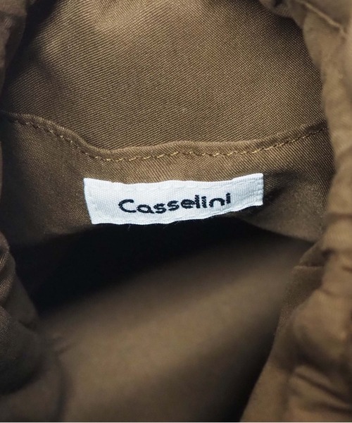 Casselini(キャセリーニ)の「Casselini(キャセリーニ)ジャガード刺繍バッグ(ショルダーバッグ・レディース・ブラウン/シルバー/ゴールド/グリーン・FREE)」の14枚目の写真