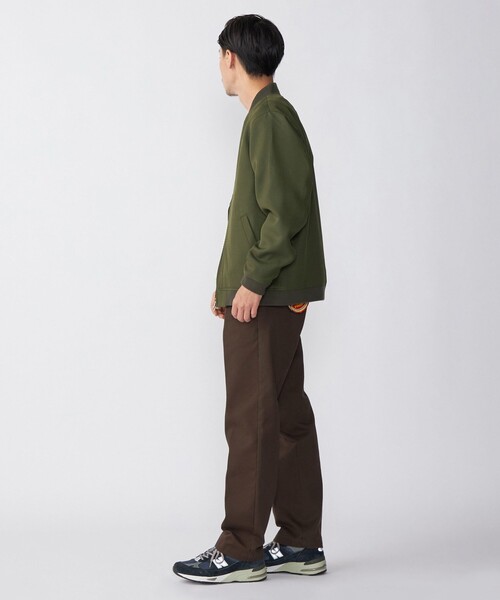 SHIPS(シップス)の「SHIPS: AERO CAPSULE(R) ギャバジン MA-1 リブ ブルゾン(MA-1・メンズ・ブラック/オリーブ/ベージュ系・SMALL/MEDIUM/LARGE/X-LARGE)」の20枚目の写真