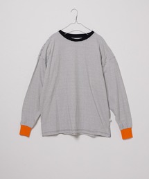 WHIMSIC | 【WHIMSIC】マイクロボーダーロングスリーブTEE(Tシャツ/カットソー)