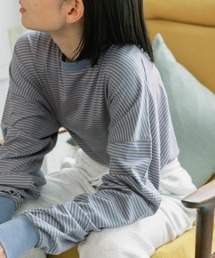 WHIMSIC | 【WHIMSIC】マイクロボーダーロングスリーブTEE(Tシャツ/カットソー)