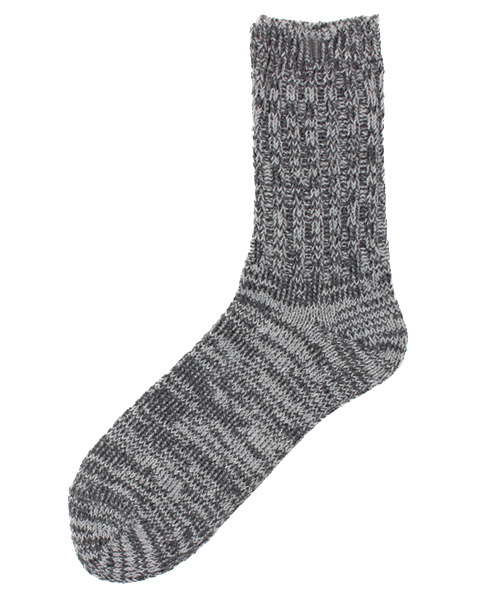 SQUOVAL(スクオーバル)の「MIXスリークウォーターソックス(ソックス/靴下・メンズ・ブラック/チャコールグレー/レッド/ベージュ/ネイビー・FREE)」の3枚目の写真