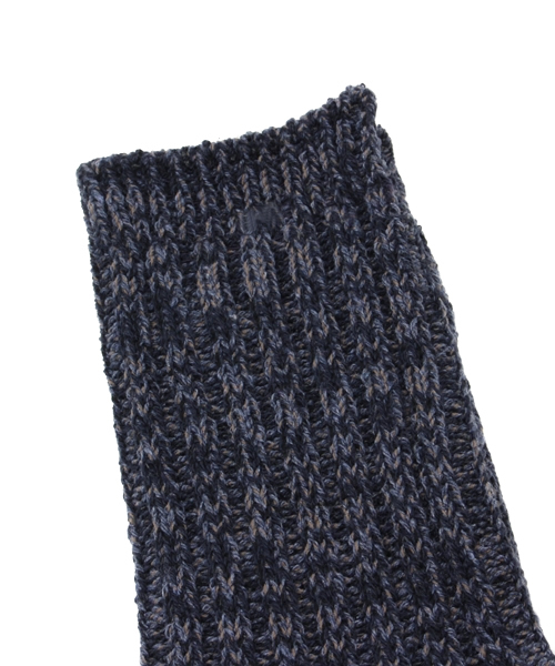 SQUOVAL(スクオーバル)の「MIXスリークウォーターソックス(ソックス/靴下・メンズ・ブラック/チャコールグレー/レッド/ベージュ/ネイビー・FREE)」の6枚目の写真