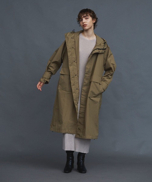 N.O.R.C by the line（ノークバイザライン）の「ウール混ルーズリブニットワンピース（ワンピース・レディース・グリーン/ブラック/ベージュ・S/M）」の12枚目の写真