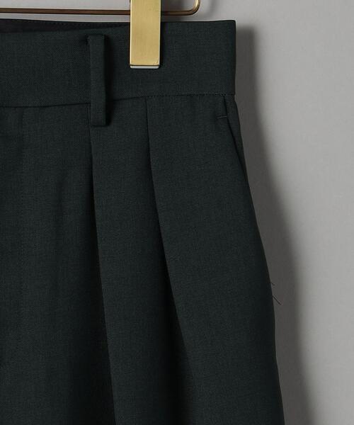 BEAUTY&YOUTH UNITED ARROWS(ビューティーアンドユースユナイテッドアローズ)の「ツイル タックワイド パンツ -ウォッシャブル-(その他パンツ・レディース・ベージュ/ブラック/ダークグリーン・S/M)」の6枚目の写真