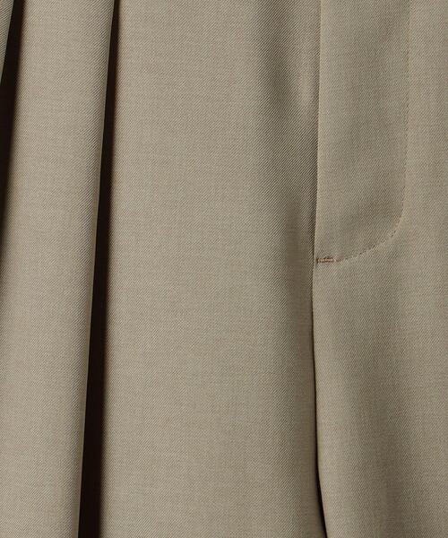 BEAUTY&YOUTH UNITED ARROWS(ビューティーアンドユースユナイテッドアローズ)の「ツイル タックワイド パンツ -ウォッシャブル-(その他パンツ・レディース・ベージュ/ブラック/ダークグリーン・S/M)」の17枚目の写真