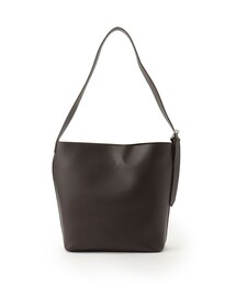 THE SHOP TK  | シンセティックレザーワイドベルトショルダーバッグ(ショルダーバッグ)