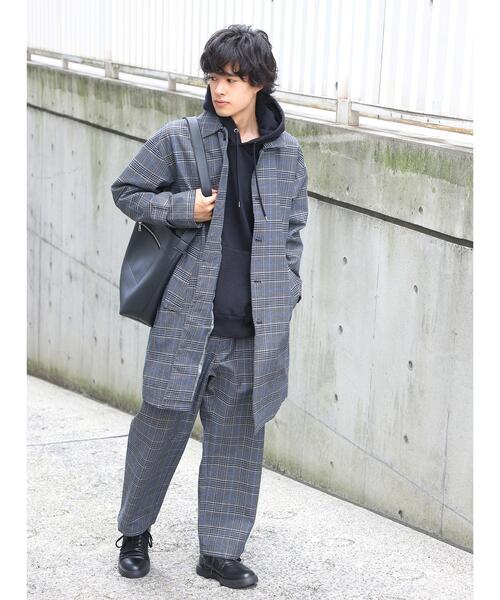 THE SHOP TK (ザ ショップ ティーケー )の「◆シンセティックレザーワイドベルトショルダーバッグ(ショルダーバッグ・メンズ・チャコールグレー/ブラック/ダークブラウン・00)」の6枚目の写真