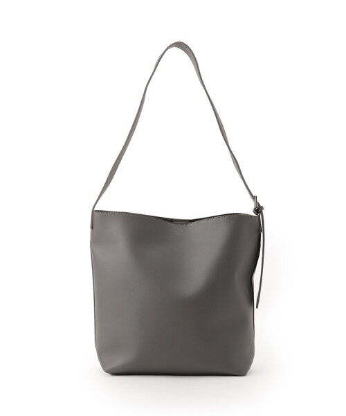 THE SHOP TK (ザ ショップ ティーケー )の「◆シンセティックレザーワイドベルトショルダーバッグ(ショルダーバッグ・メンズ・チャコールグレー/ブラック/ダークブラウン・00)」の9枚目の写真
