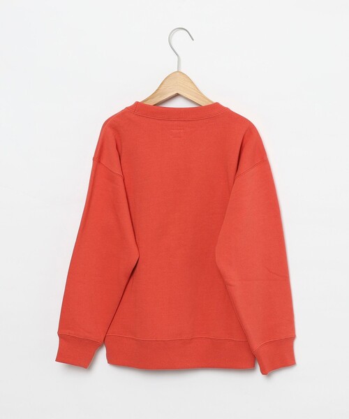 coen（コーエン）の「CVC裏起毛カレッジスウェット（スウェット・キッズ・コバルトブルー/オレンジ・110/150/100/140/130/120）」の16枚目の写真