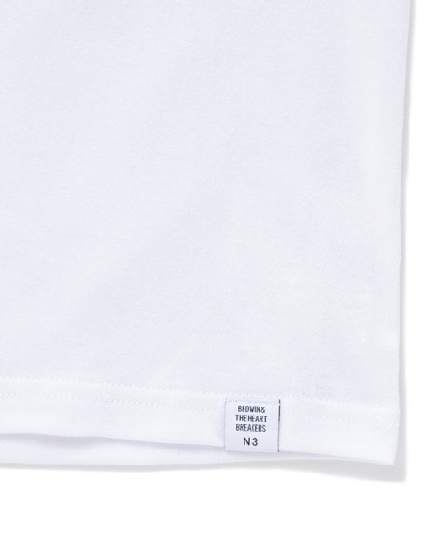 BEDWIN & THE HEARTBREAKERS（ベドウィン アンド ザ ハートブレイカーズ）の「S/S PRINT T "HARVEY"（Tシャツ/カットソー・メンズ・ホワイト/ブラック/クリーム・SMALL/MEDIUM/LARGE/X-LARGE/XX-LARGE）」の10枚目の写真