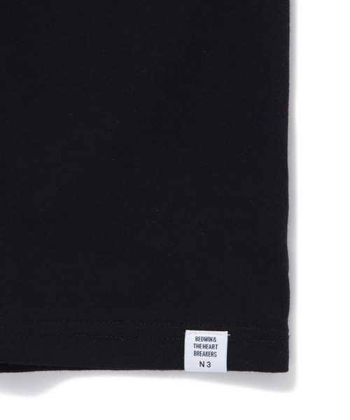 BEDWIN & THE HEARTBREAKERS（ベドウィン アンド ザ ハートブレイカーズ）の「S/S PRINT T "HARVEY"（Tシャツ/カットソー・メンズ・ホワイト/ブラック/クリーム・SMALL/MEDIUM/LARGE/X-LARGE/XX-LARGE）」の11枚目の写真