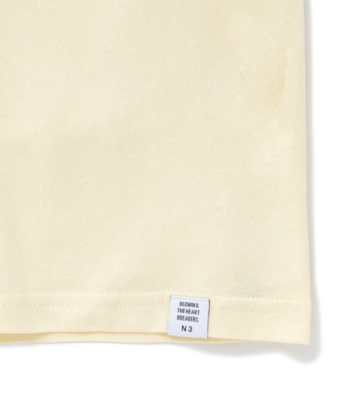 BEDWIN & THE HEARTBREAKERS（ベドウィン アンド ザ ハートブレイカーズ）の「S/S PRINT T "HARVEY"（Tシャツ/カットソー・メンズ・ホワイト/ブラック/クリーム・SMALL/MEDIUM/LARGE/X-LARGE/XX-LARGE）」の12枚目の写真