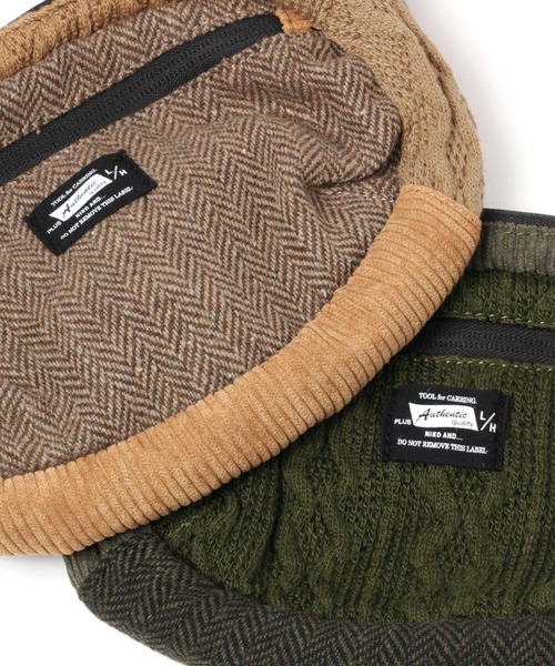 niko and...（ニコアンド）の「MIXオーバルボディバッグ（ボディバッグ/ウエストポーチ・メンズ・ブラック/オリーブ/ベージュ・FREE）」の19枚目の写真