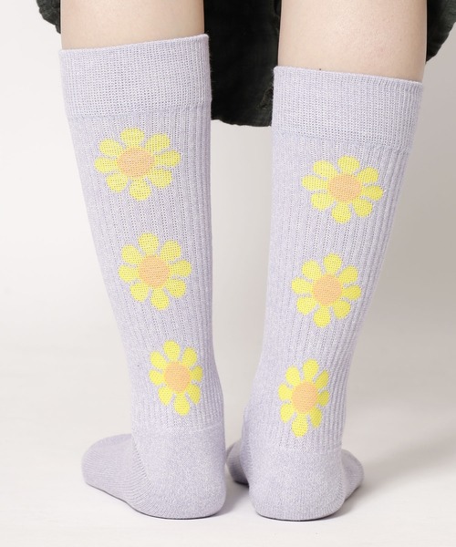 ROSTER SOX(ロスターソックス)の「ROSTER SOX/ロスターソックス PEACE SOCKS 靴下(ソックス/靴下・メンズ・パープル/グリーン/ベージュ・23~25cm/25~27cm)」の11枚目の写真