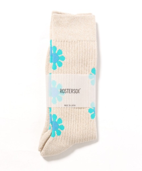 ROSTER SOX(ロスターソックス)の「ROSTER SOX/ロスターソックス PEACE SOCKS 靴下(ソックス/靴下・メンズ・パープル/グリーン/ベージュ・23~25cm/25~27cm)」の17枚目の写真