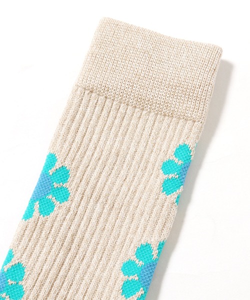ROSTER SOX(ロスターソックス)の「ROSTER SOX/ロスターソックス PEACE SOCKS 靴下(ソックス/靴下・メンズ・パープル/グリーン/ベージュ・23~25cm/25~27cm)」の15枚目の写真