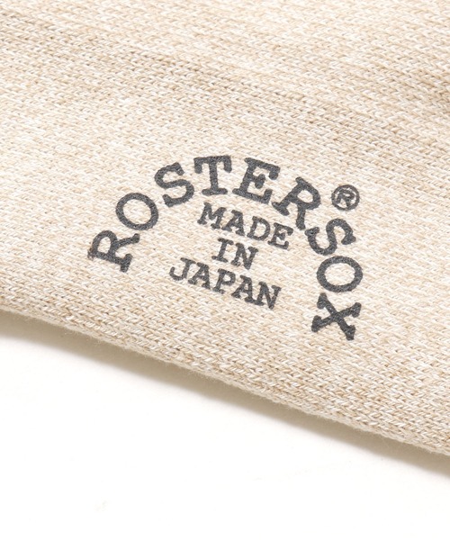 ROSTER SOX(ロスターソックス)の「ROSTER SOX/ロスターソックス PEACE SOCKS 靴下(ソックス/靴下・メンズ・パープル/グリーン/ベージュ・23~25cm/25~27cm)」の12枚目の写真