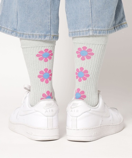 ROSTER SOX(ロスターソックス)の「ROSTER SOX/ロスターソックス PEACE SOCKS 靴下(ソックス/靴下・メンズ・パープル/グリーン/ベージュ・23~25cm/25~27cm)」の19枚目の写真