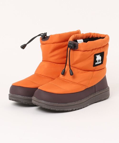 moz（モズ）の「【MOZ】モズ　ダウン調防水ブーツ　MZ-227001（ブーツ・レディース・ブラック系その他/ベージュ/グレー系その他/ブラック/ホワイト/ネイビー/カーキ/レンガ・24.0cm/24.5cm/23.5cm/23.0cm/25.0cm）」の8枚目の写真