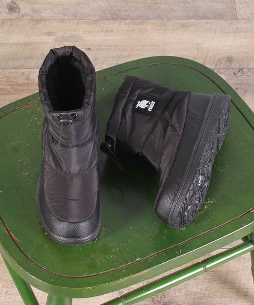 moz（モズ）の「【MOZ】モズ　ダウン調防水ブーツ　MZ-227001（ブーツ・レディース・ブラック系その他/ベージュ/グレー系その他/ブラック/ホワイト/ネイビー/カーキ/レンガ・24.0cm/24.5cm/23.5cm/23.0cm/25.0cm）」の13枚目の写真
