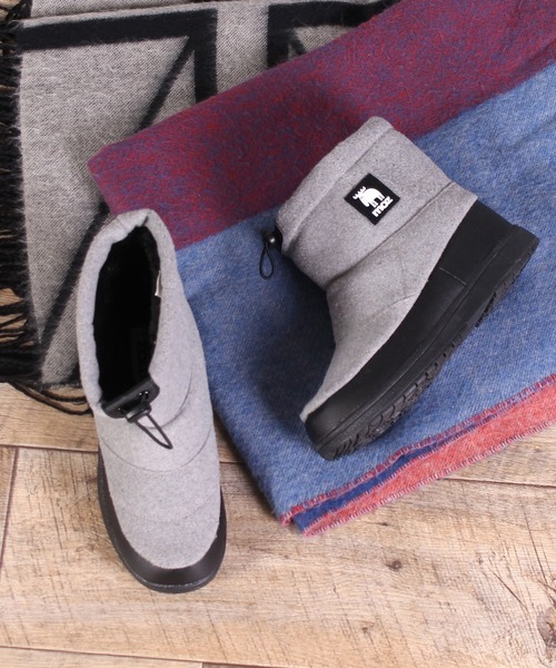 moz（モズ）の「【MOZ】モズ　ダウン調防水ブーツ　MZ-227001（ブーツ・レディース・ブラック系その他/ベージュ/グレー系その他/ブラック/ホワイト/ネイビー/カーキ/レンガ・24.0cm/24.5cm/23.5cm/23.0cm/25.0cm）」の15枚目の写真