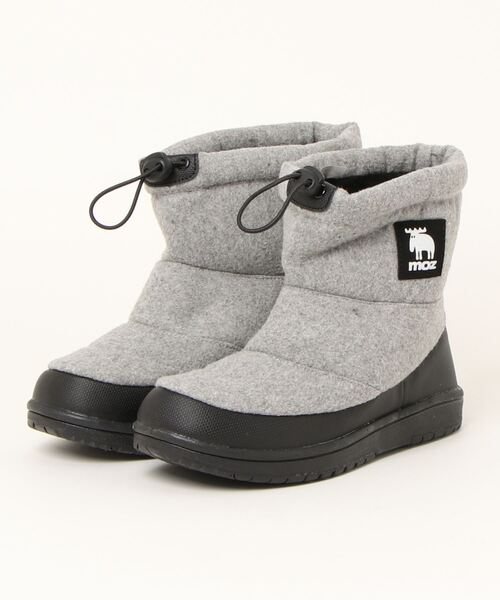 moz（モズ）の「【MOZ】モズ　ダウン調防水ブーツ　MZ-227001（ブーツ・レディース・ブラック系その他/ベージュ/グレー系その他/ブラック/ホワイト/ネイビー/カーキ/レンガ・24.0cm/24.5cm/23.5cm/23.0cm/25.0cm）」の18枚目の写真