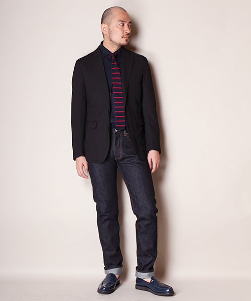 CIAOPANIC TYPY（チャオパニックティピー）の「【SUIT COLLECTION】セルビッジリジットデニム（デニムパンツ・メンズ・インディゴブルー・SMALL/MEDIUM/LARGE）」の3枚目の写真