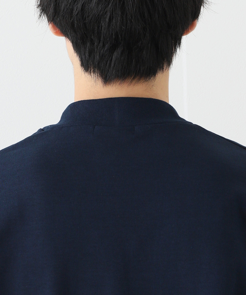 JOURNAL STANDARD(ジャーナルスタンダード)の「【DRESS×JOURNAL STANDARD】別注 JUMBO MOCKNECK L/S(Tシャツ/カットソー・メンズ・ネイビー/ホワイト・LARGE/MEDIUM)」の5枚目の写真