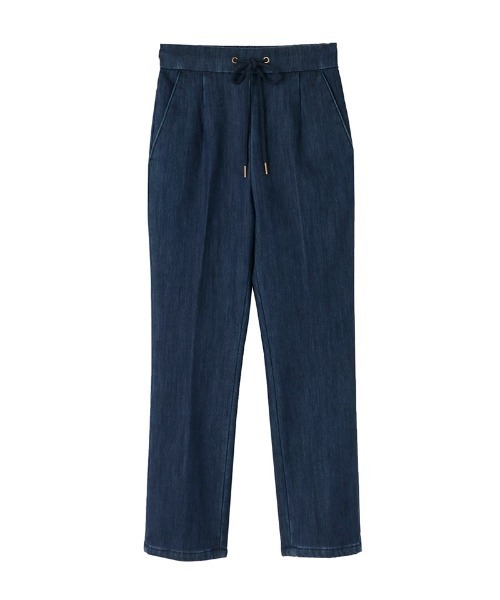 JENNE(ジェンヌ)の「JENNE裏起毛 デニムパンツ(デニムパンツ・レディース・ネイビー・MEDIUM/SMALL/LARGE/X-SMALL)」の19枚目の写真