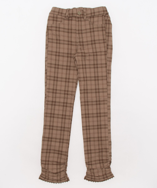 axes femme(アクシーズファム)の「ギャザーストレッチスキニー(その他パンツ・レディース・ブラウン/ブラック・LARGE/MEDIUM)」の4枚目の写真