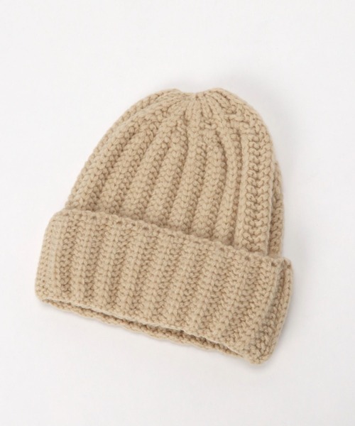 3.3 Field Trip (3.3フィールドトリップ)の「【UNISEX】3.3Field Trip/ソリッドビーニー 2182130(ハット・レディース・ベージュ/ブルー/ブラック/アイボリー・FREE)」の1枚目の写真