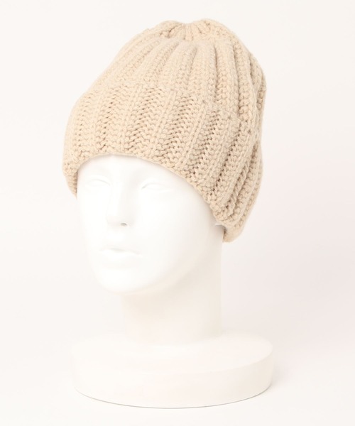 3.3 Field Trip (3.3フィールドトリップ)の「【UNISEX】3.3Field Trip/ソリッドビーニー 2182130(ハット・レディース・ベージュ/ブルー/ブラック/アイボリー・FREE)」の16枚目の写真