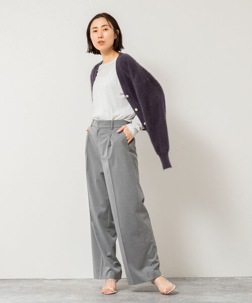 NOLLEY’S(ノーリーズ)の「ウォッシャブル GENTLEMANパンツ(その他パンツ・レディース・グレー/ブラック・36/38)」の16枚目の写真