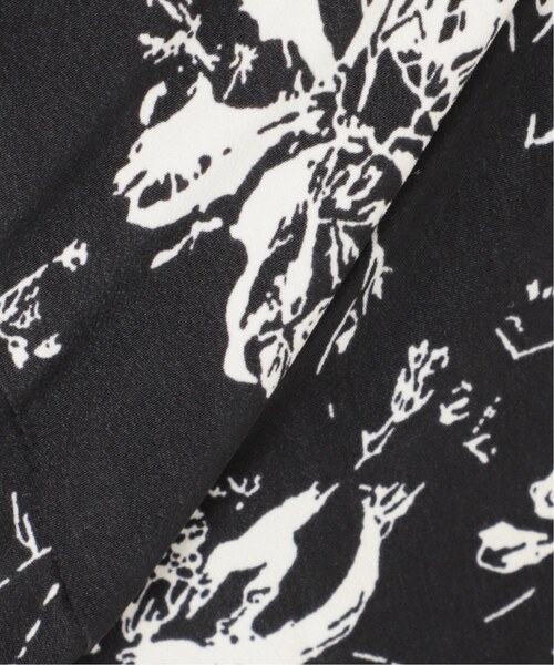 JOURNAL STANDARD relume（ジャーナルスタンダード　レリューム）の「《追加》ブラックフローラルマーメイドスカート（スカート・レディース・ホワイト/グリーン・FREE）」の10枚目の写真