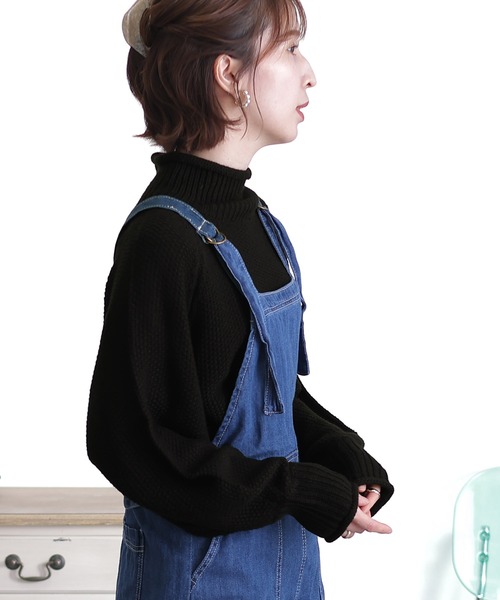 ◾️よっちゃん1129さま専用◾️eLLa selectshop エラ♡サマーウール ElegChic ニット セーター チャンキー鹿の子編みセーター