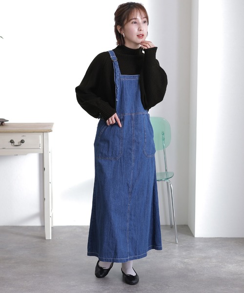 ElegChic(エレグシック)の「チャンキー鹿の子編みセーター(ニット/セーター・レディース・ブラック/モカ/グリーン/ライトグレー・4L/M/XL)」の20枚目の写真