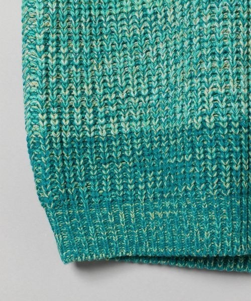 JEANASIS（ジーナシス）の「3GマルチカラーボーダーVカーディガン/186140（カーディガン/ボレロ・レディース・グリーン系その他/オレンジ系その他/マルチ・FREE）」の16枚目の写真