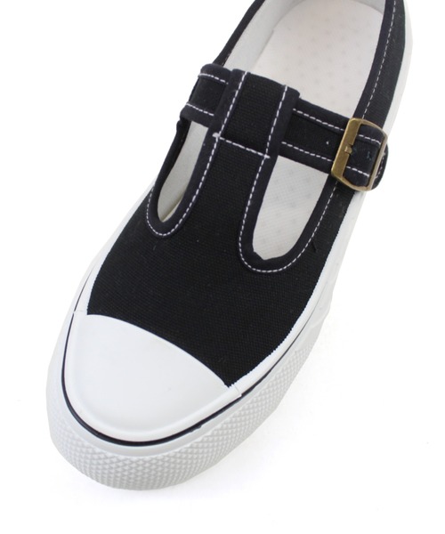 VIVIAN（ヴィヴィアン）の「厚底ローカットＴストラップスニーカー（スニーカー・レディース・ベージュ/ブラック・36/37/38/39/40）」の20枚目の写真