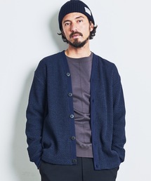 T/C CHAIN KNIT V/N CARDIGAN:チェーンニット Vネック カーディガン 23SS