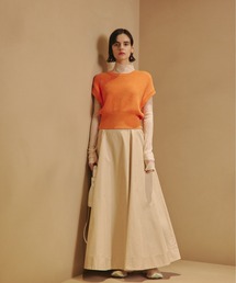 【emmi atelier】ニット×ボリュームスカートセットアップ