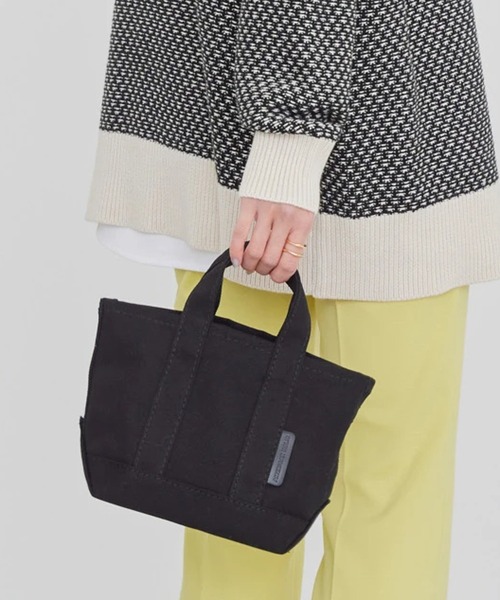 AMERICAN HOLIC（アメリカンホリック）の「キャンバスミニショルダーBAG（ショルダーバッグ・レディース・アイボリー/ブラック・FREE）」の2枚目の写真