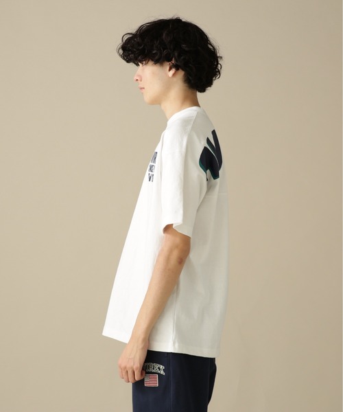 AVIREX(アヴィレックス)の「BIG LOGO CREW NECK T-SHIRT / ビッグロゴ クルーネック Tシャツ / AVIREX / アヴィレックス(Tシャツ/カットソー・メンズ・イエロー/ホワイト/ライトグレー/ロイヤルブルー/グリーン・MEDIUM/LARGE/X-LARGE/XX-LARGE/XL/M/L/2XL)」の9枚目の写真