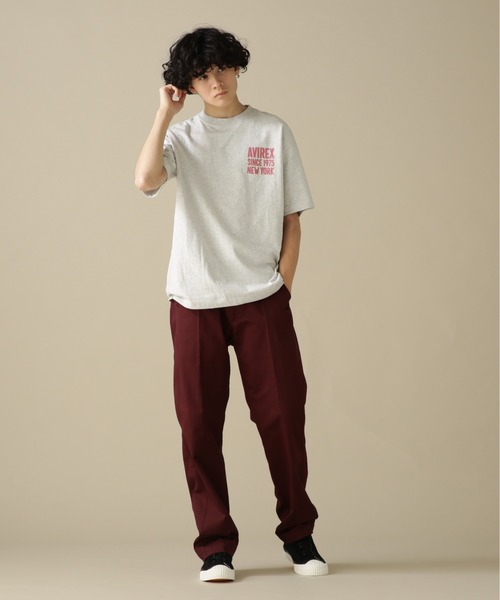 AVIREX(アヴィレックス)の「BIG LOGO CREW NECK T-SHIRT / ビッグロゴ クルーネック Tシャツ / AVIREX / アヴィレックス(Tシャツ/カットソー・メンズ・イエロー/ホワイト/ライトグレー/ロイヤルブルー/グリーン・MEDIUM/LARGE/X-LARGE/XX-LARGE/XL/M/L/2XL)」の17枚目の写真